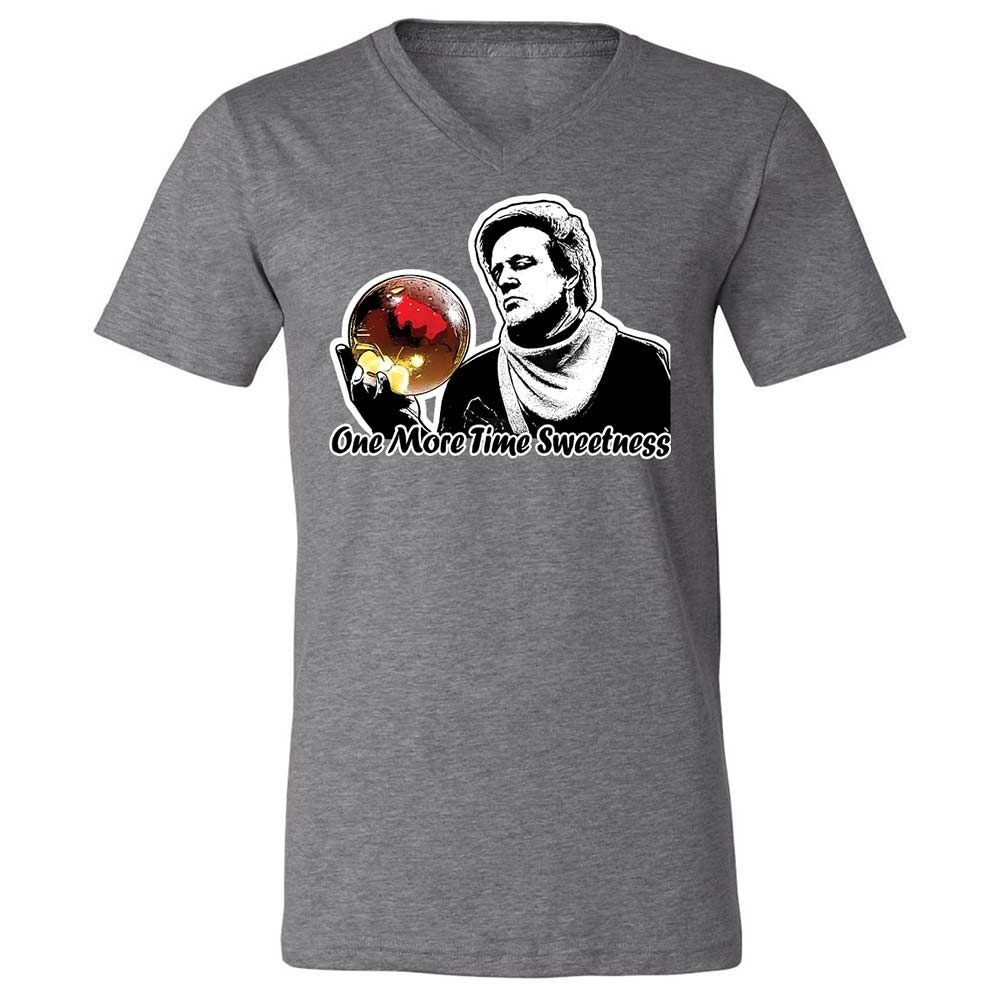 Unisex V-Neck T-Shirt - ZVQBVBU3 - Deep Heather - 14