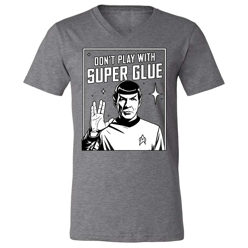 Unisex V-Neck T-Shirt - 9CSFFAAK - Deep Heather - 14
