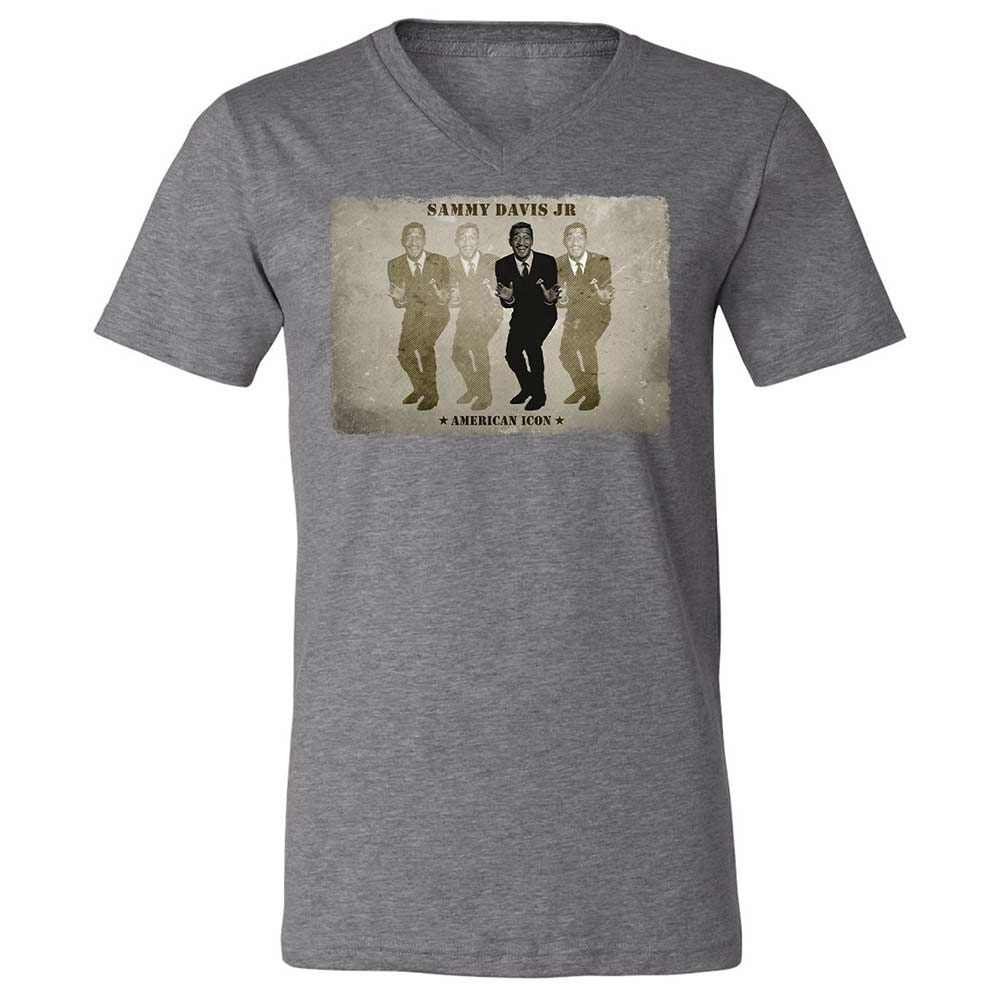 Unisex V-Neck T-Shirt - PHB5N4UR - Deep Heather - 14