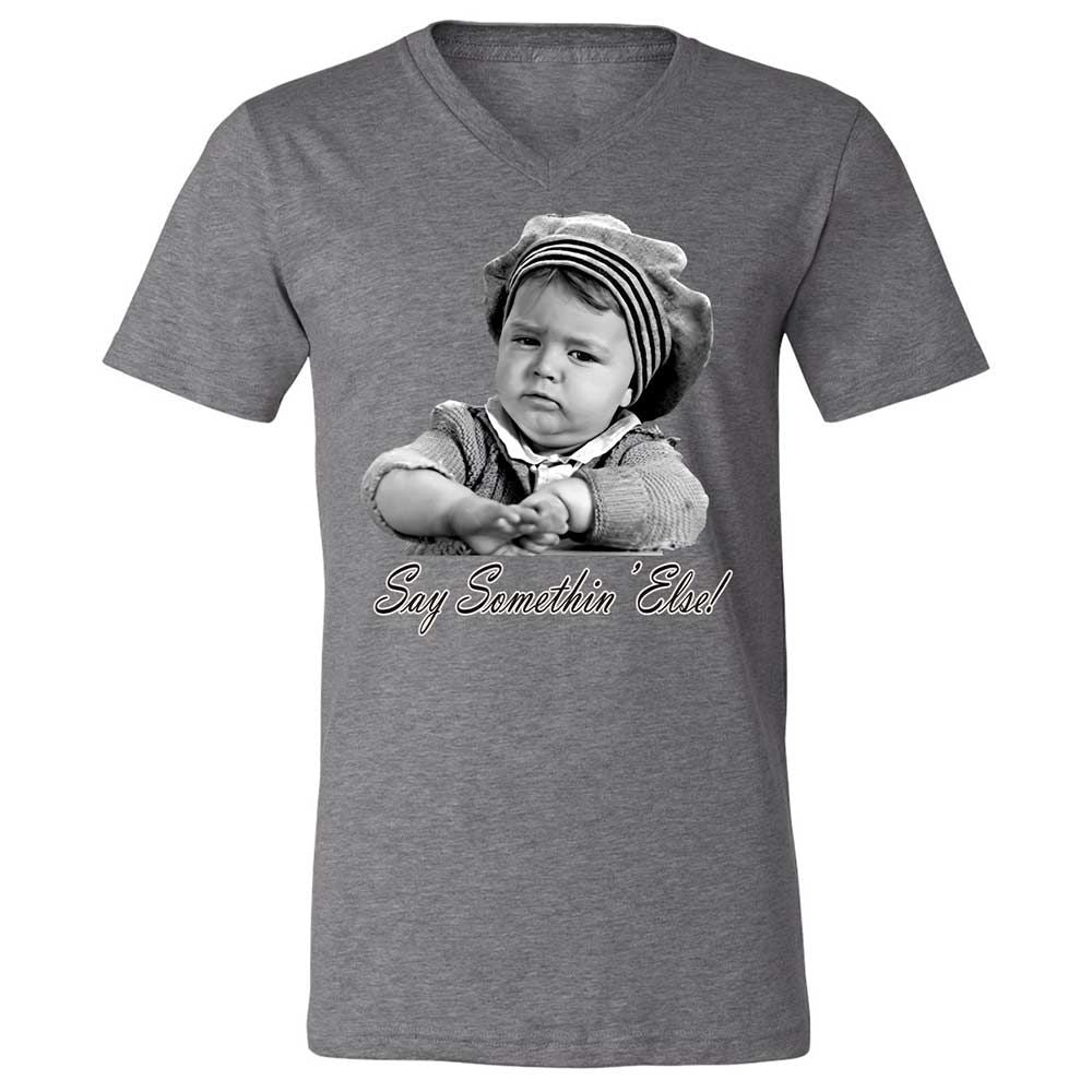 Unisex V-Neck T-Shirt - JNEKELRB - Deep Heather - 14