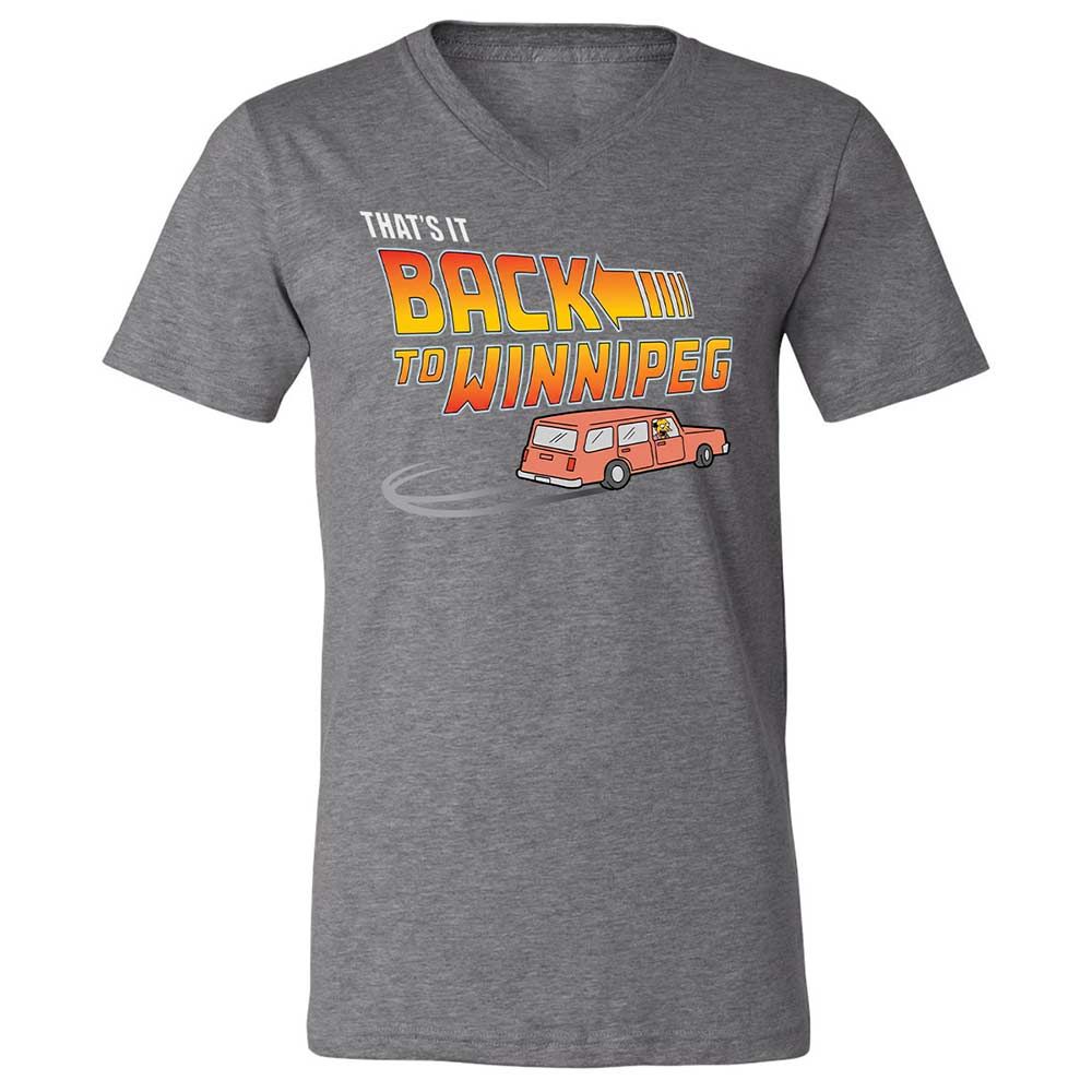 Unisex V-Neck T-Shirt - KXQABK3J - Deep Heather - 14