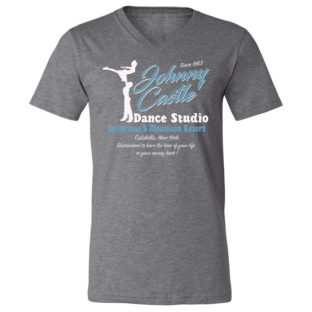 Unisex V-Neck T-Shirt - XXLJBML9 - Deep Heather - 14
