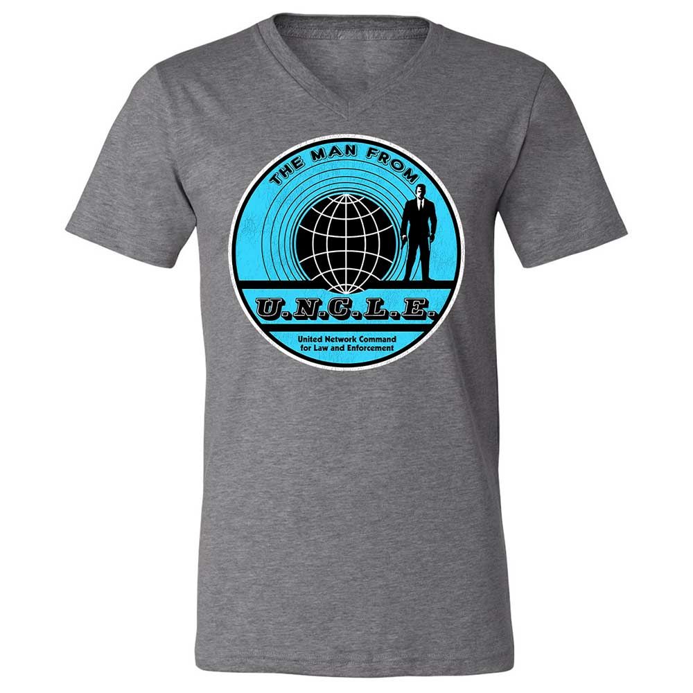 Unisex V-Neck T-Shirt - GYJRTSZD - Deep Heather - 14