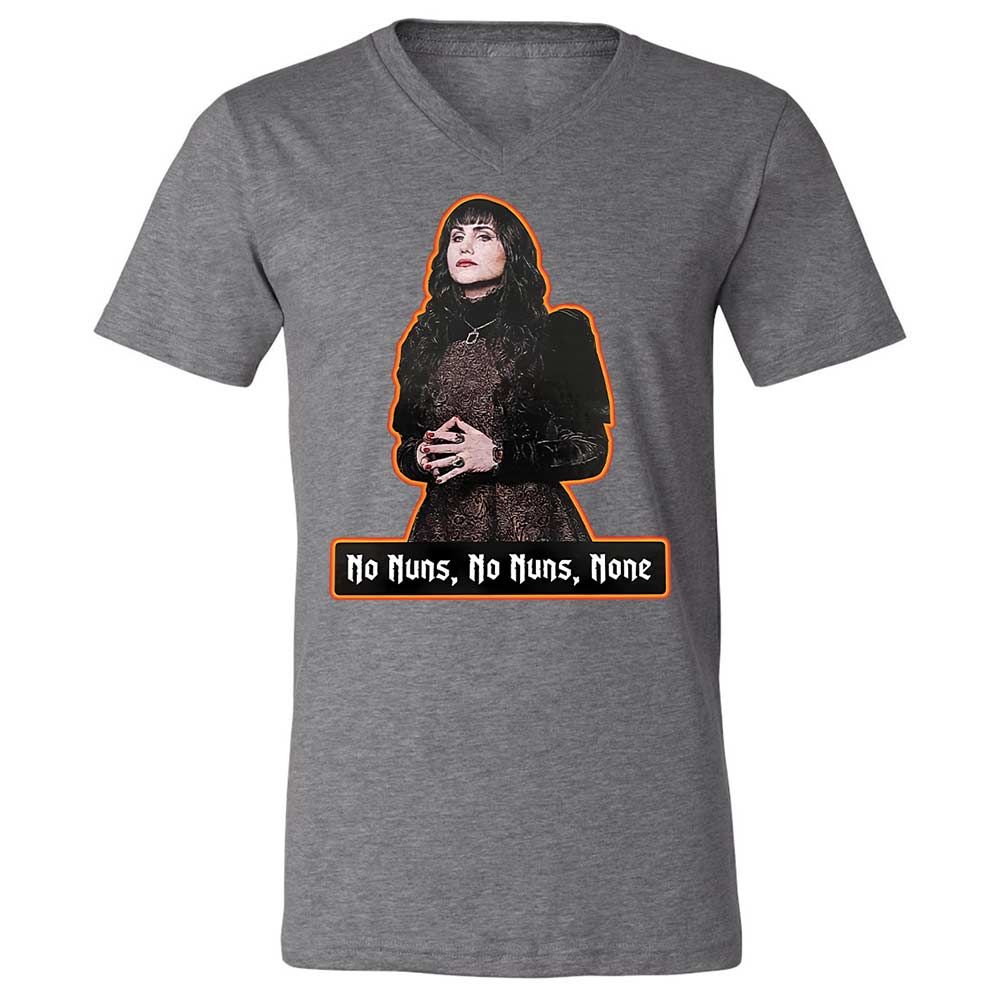 Unisex V-Neck T-Shirt - YUBD1BYZ - Deep Heather - 14