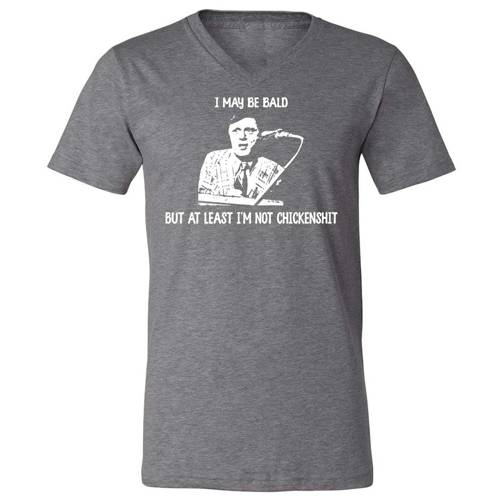 Unisex V-Neck T-Shirt - 4UFTVSXE - Deep Heather - 14