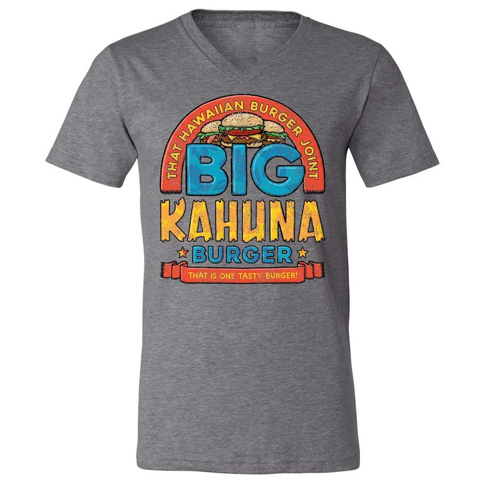 Unisex V-Neck T-Shirt - T4NZTXLQ - Deep Heather - 14