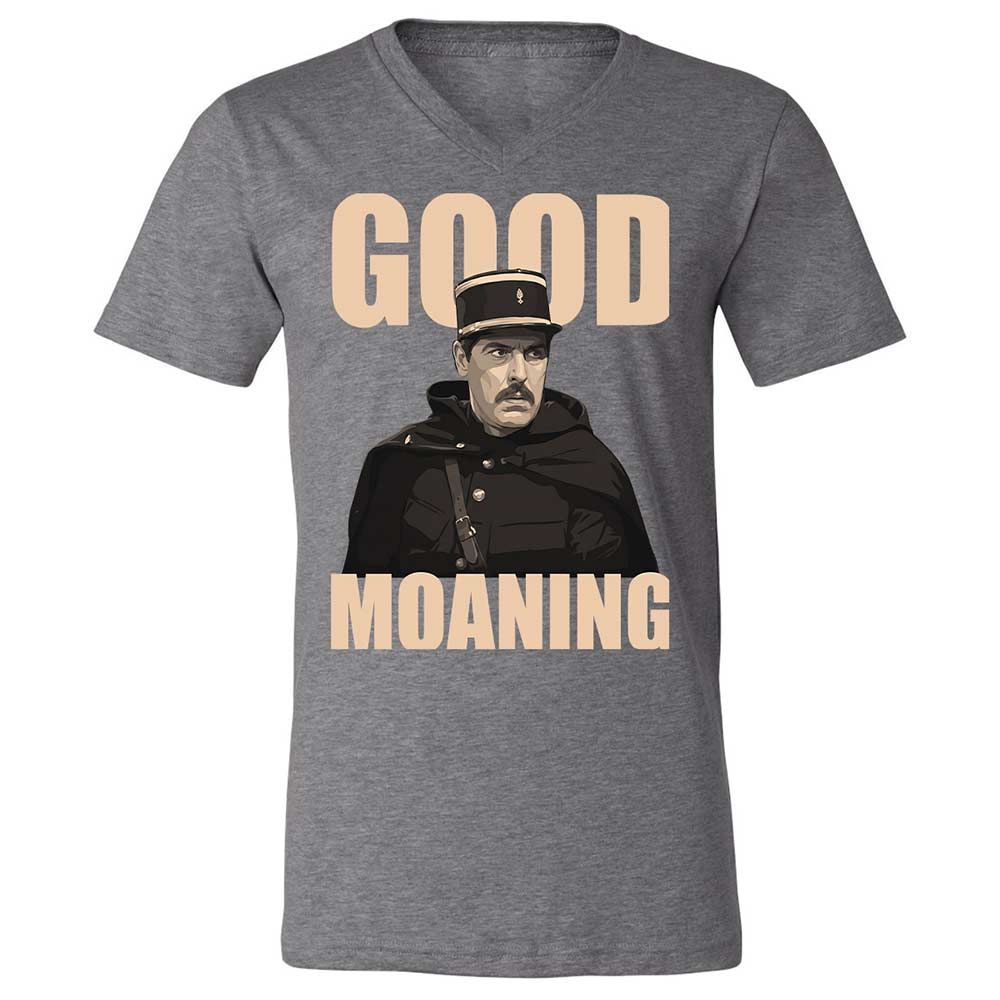 Unisex V-Neck T-Shirt - Z65XFBJF - Deep Heather - 14