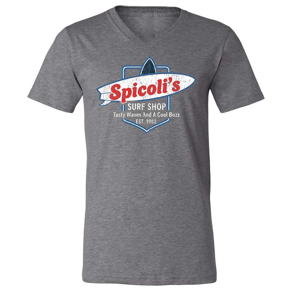 Unisex V-Neck T-Shirt - E256LVWT - Deep Heather - 14