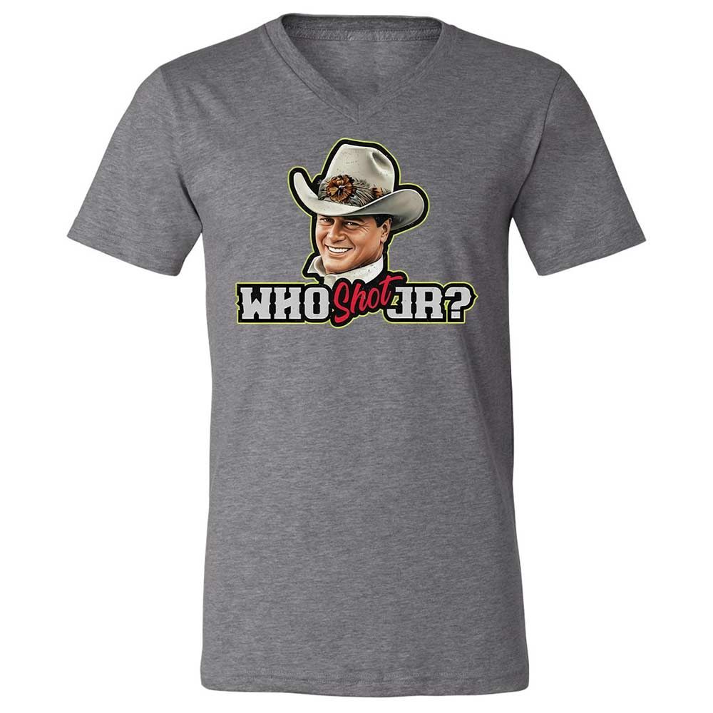 Unisex V-Neck T-Shirt - T8FZ3HSV - Deep Heather - 14