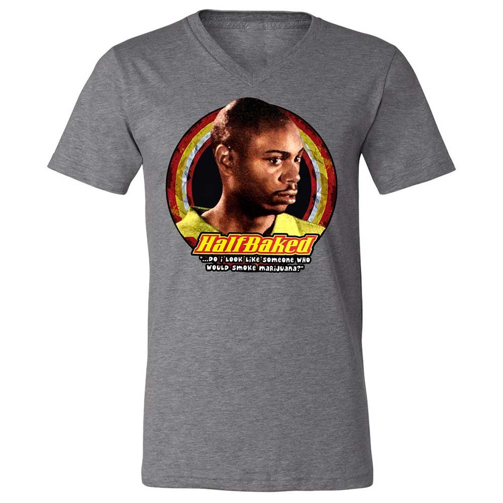 Unisex V-Neck T-Shirt - 9PQ6J2YV - Deep Heather - 14