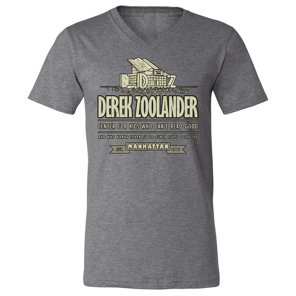 Unisex V-Neck T-Shirt - 453YTGM2 - Deep Heather - 14
