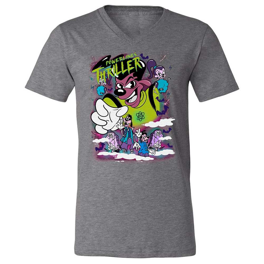 Vintage Pop Cartoon Horror Mashup - Deep Heather - 14