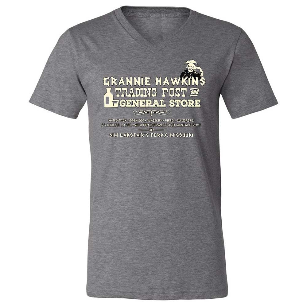 Unisex V-Neck T-Shirt - R5UV1FPN - Deep Heather - 14