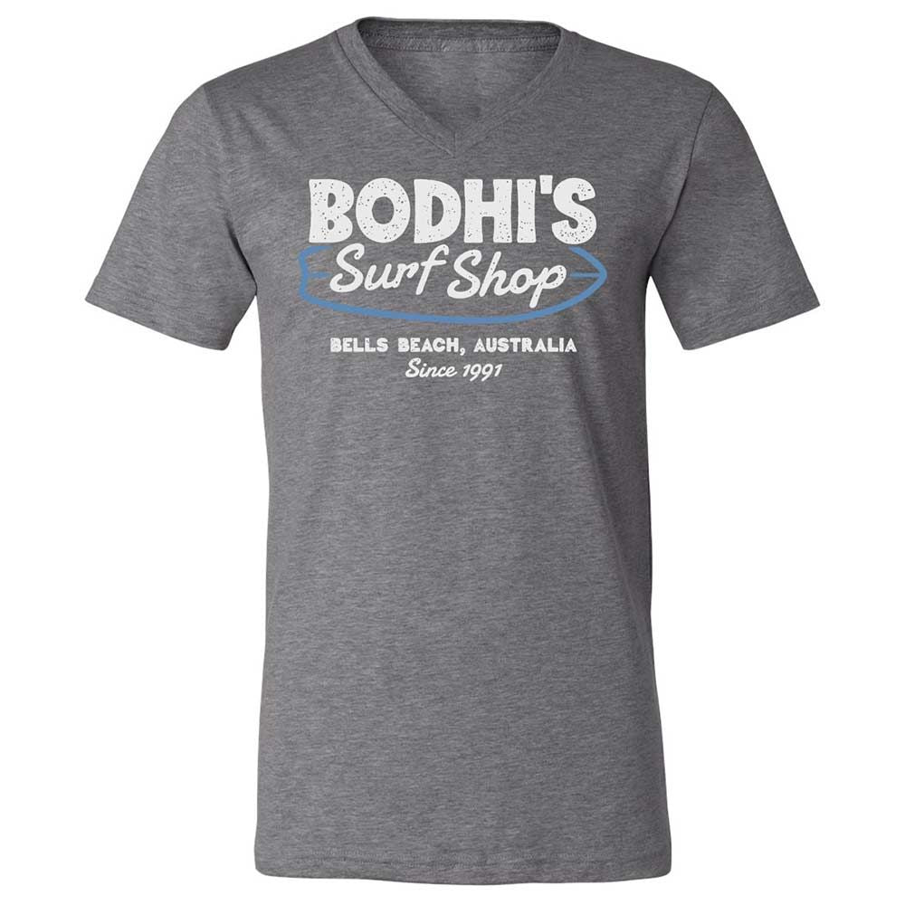 Unisex V-Neck T-Shirt - 3DWCAH4P - Deep Heather - 14