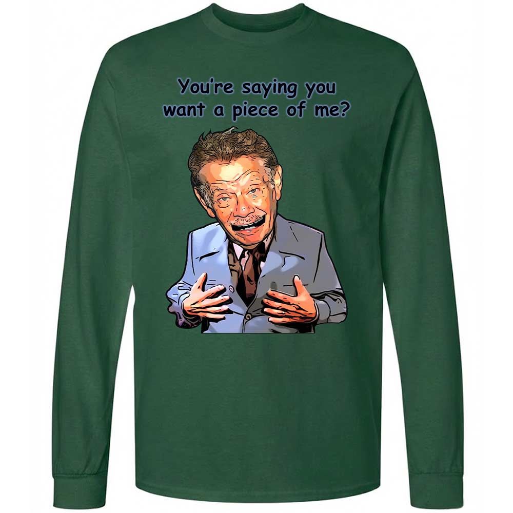 Long Sleeve T-Shirt - 68L8FYLT - Forest Green - 14