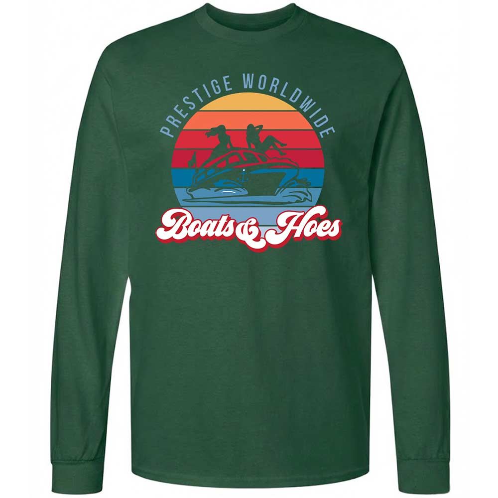 Long Sleeve T-Shirt - WB9CF64B - Forest Green - 14