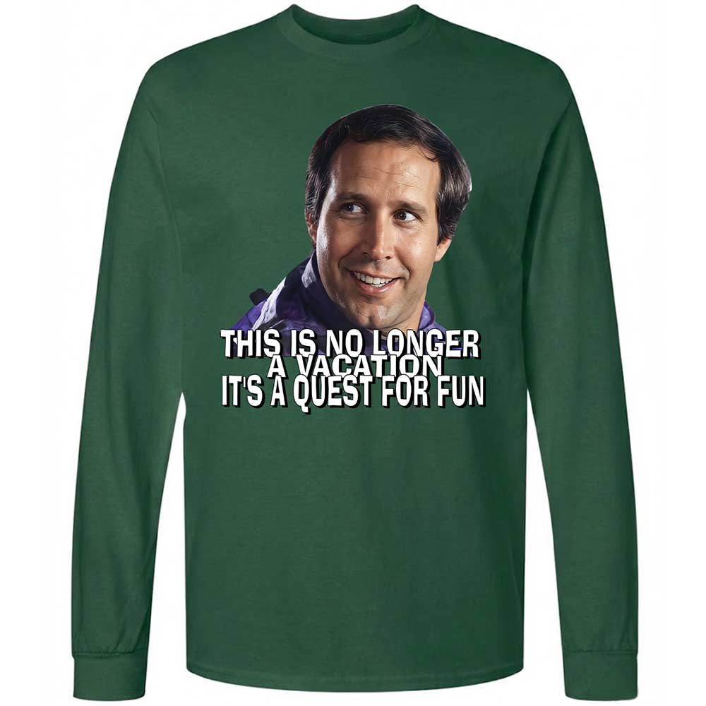 Long Sleeve T-Shirt - VQWKDK9P - Forest Green - 14
