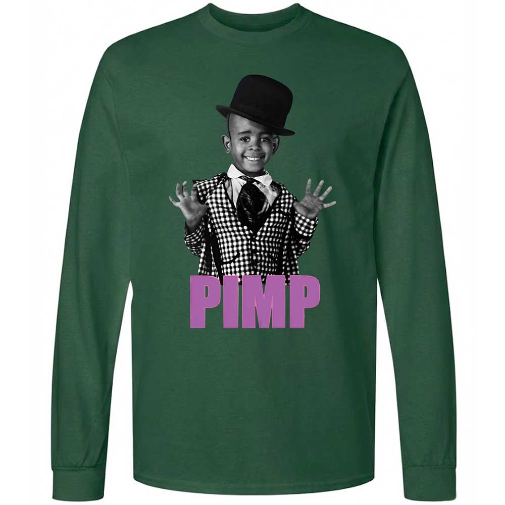 Long Sleeve T-Shirt - ZU39TEZM - Forest Green - 14