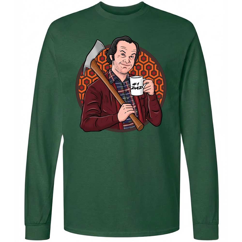 Long Sleeve T-Shirt - MPRQMC1Y - Forest Green - 14