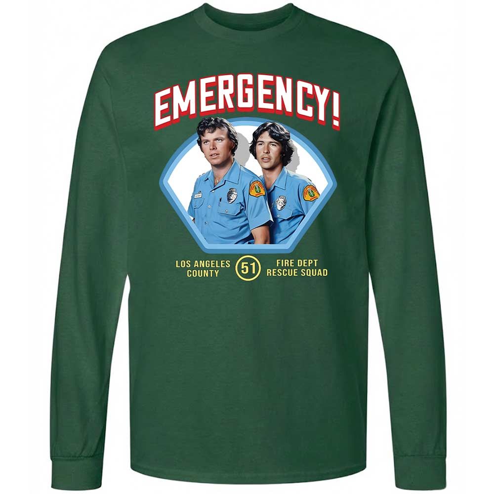 Long Sleeve T-Shirt - X9MZ3CXL - Forest Green - 14