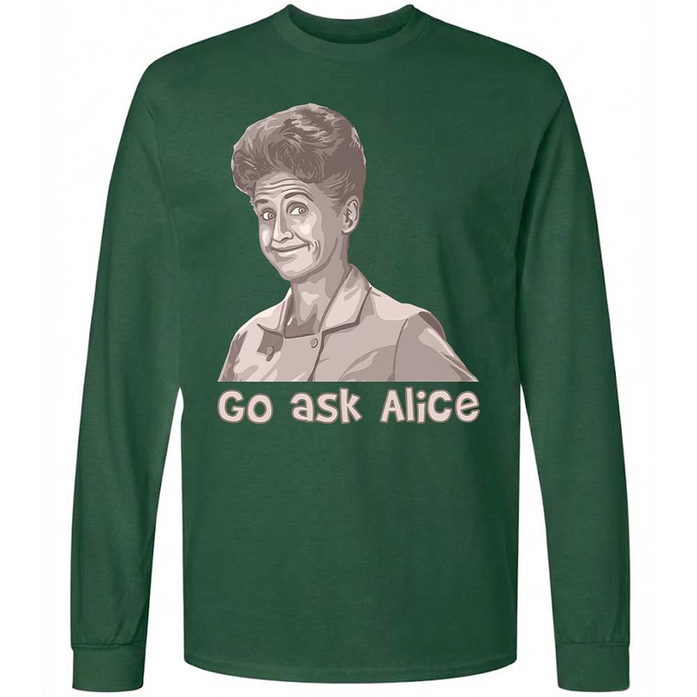 Long Sleeve T-Shirt - AZ11N9A8 - Forest Green - 14