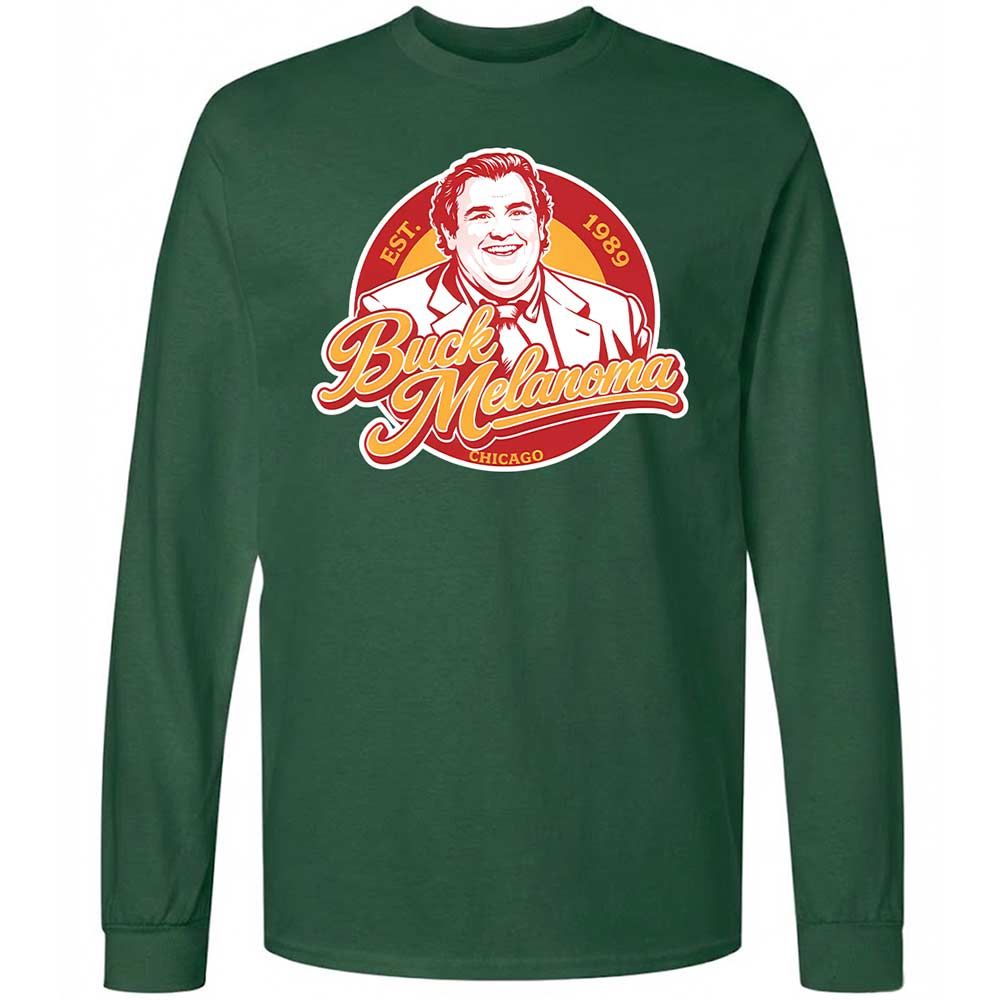 Long Sleeve T-Shirt - 1Q2QA1W9 - Forest Green - 14