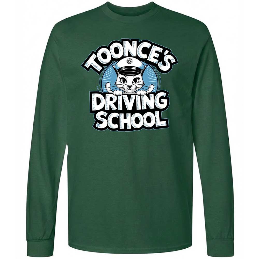 Long Sleeve T-Shirt - DE7PMRQS - Forest Green - 14