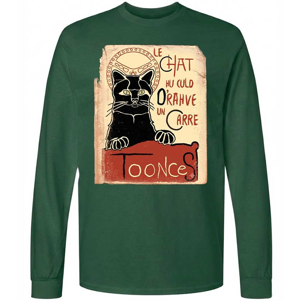 Toonces - Le Chat Noir - Forest Green - 14