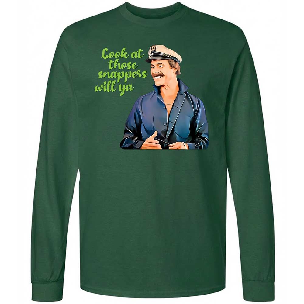 Long Sleeve T-Shirt - QXWXBXUT - Forest Green - 14