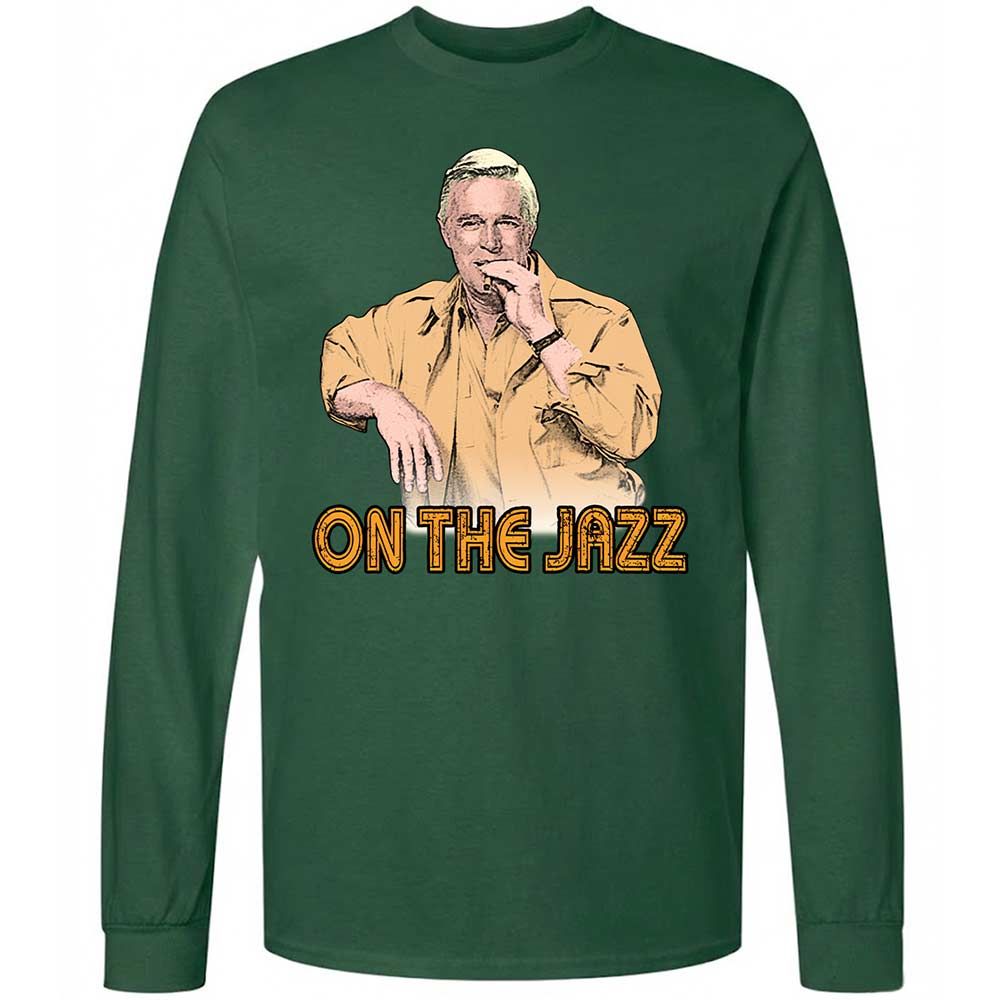 Long Sleeve T-Shirt - AZ9NPZ96 - Forest Green - 14