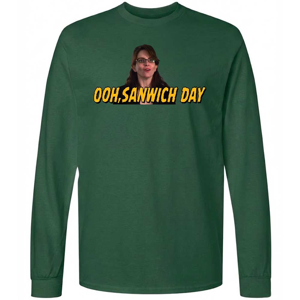Long Sleeve T-Shirt - Z8CKP1RS - Forest Green - 14