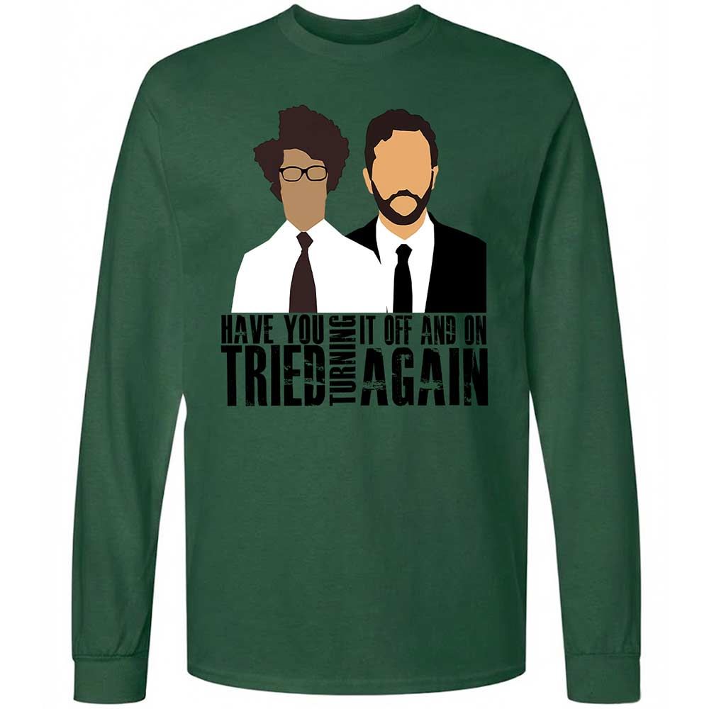 Long Sleeve T-Shirt - UXBJDPUN - Forest Green - 14