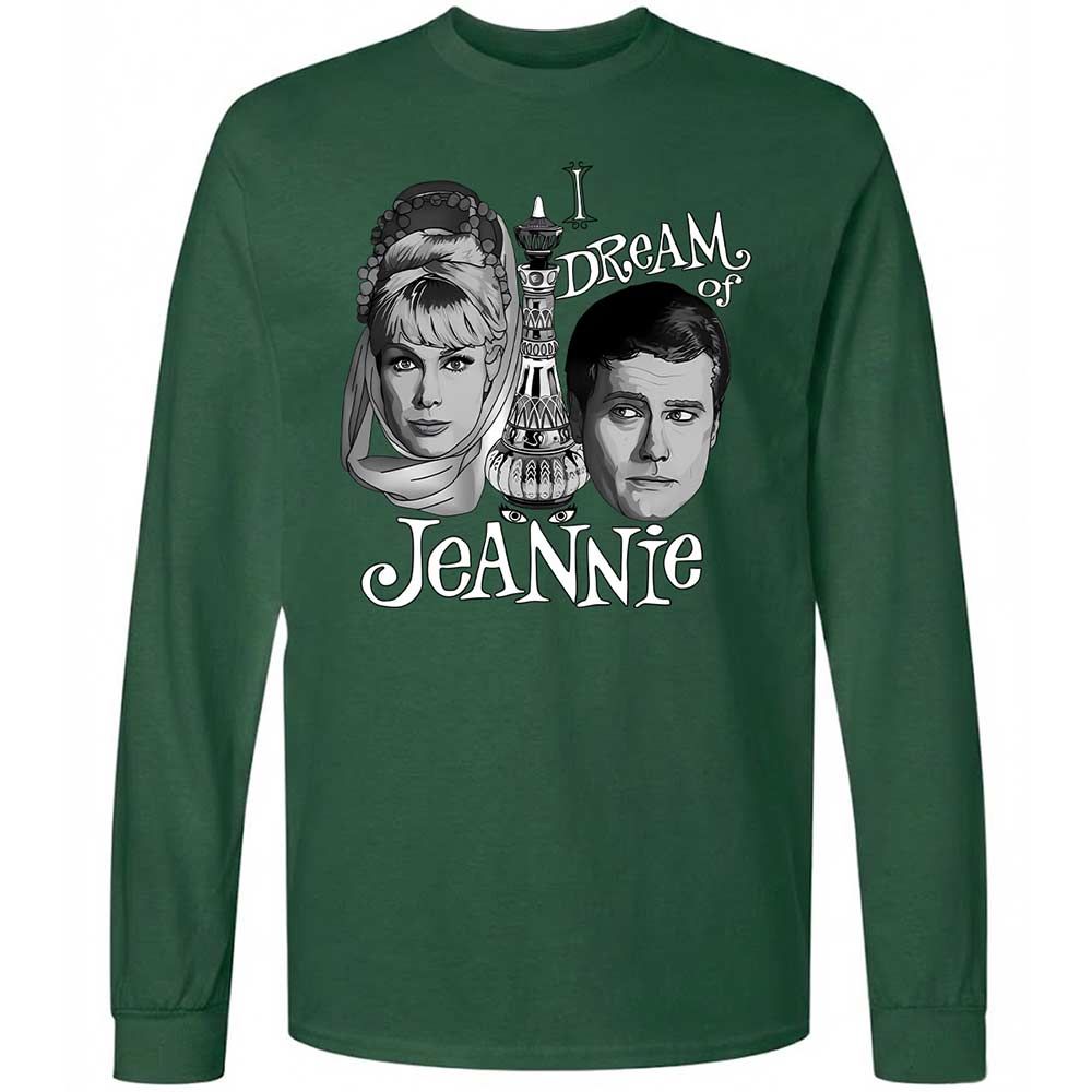 Long Sleeve T-Shirt - RJESR9LZ - Forest Green - 14
