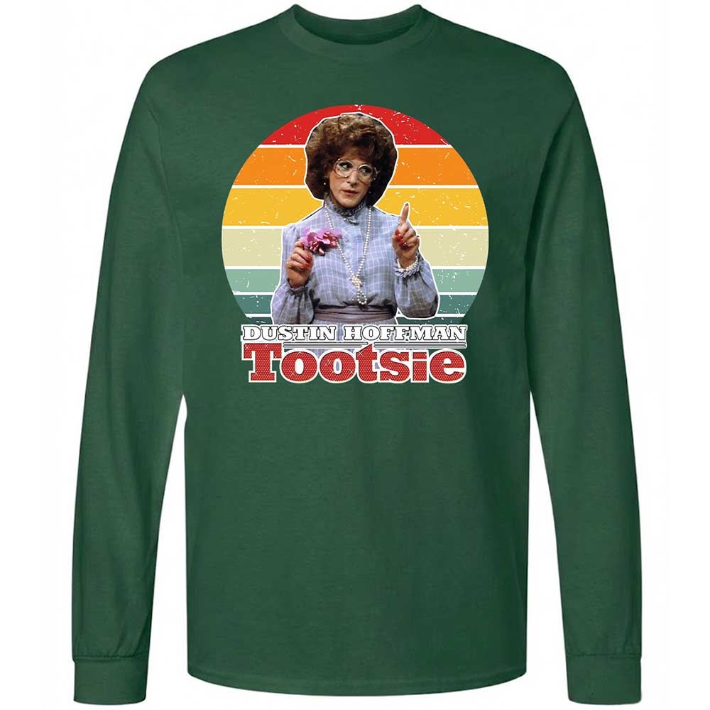 Long Sleeve T-Shirt - CXHR9R7C - Forest Green - 14
