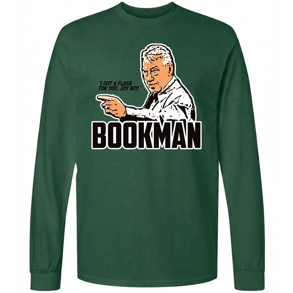 Long Sleeve T-Shirt - 1XLYZP9M - Forest Green - 14