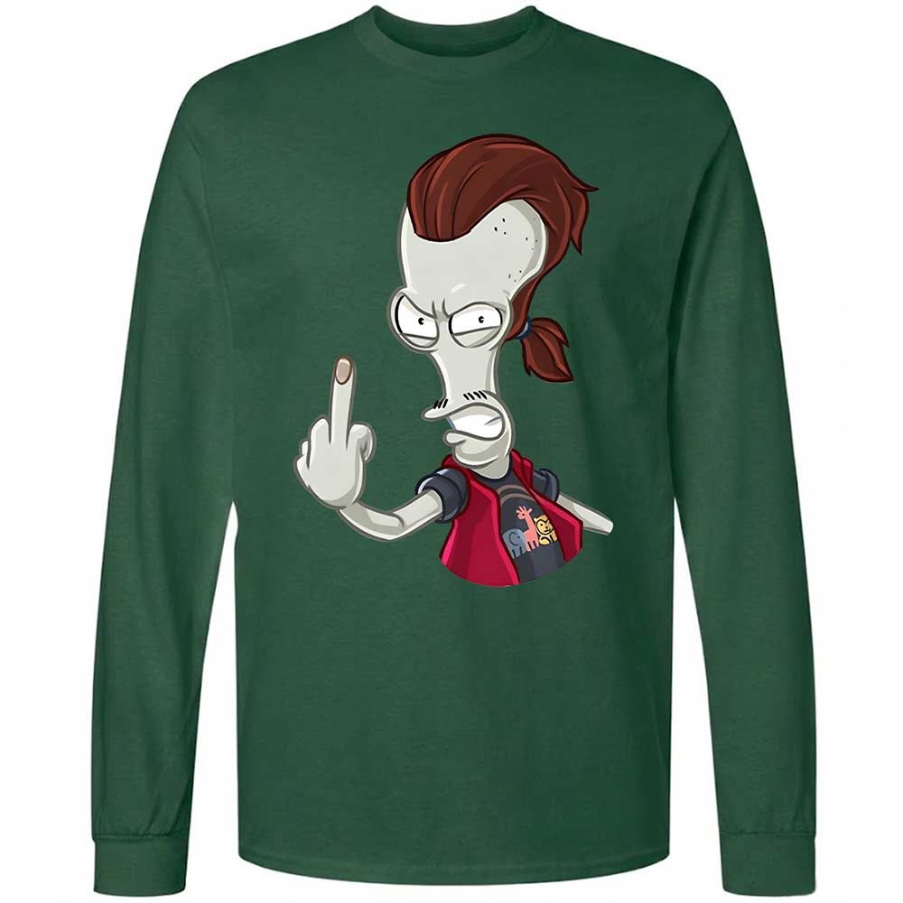 Long Sleeve T-Shirt - WMJ21X1M - Forest Green - 14