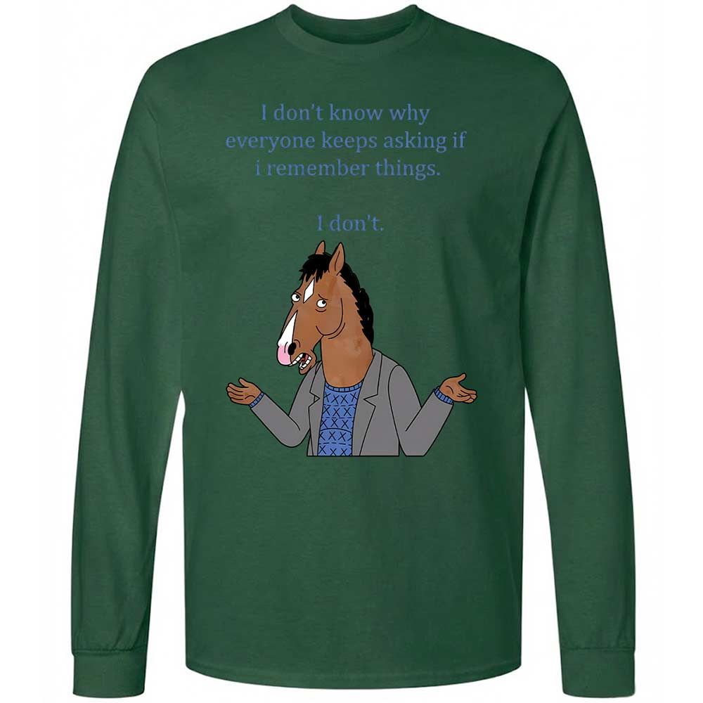 Long Sleeve T-Shirt - MCT7BL5B - Forest Green - 14