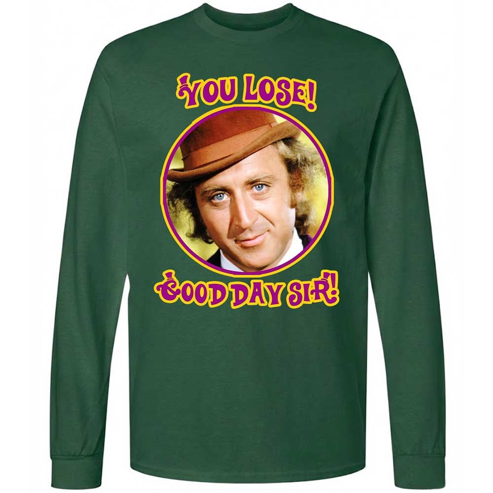 Long Sleeve T-Shirt - P417ZZWV - Forest Green - 14