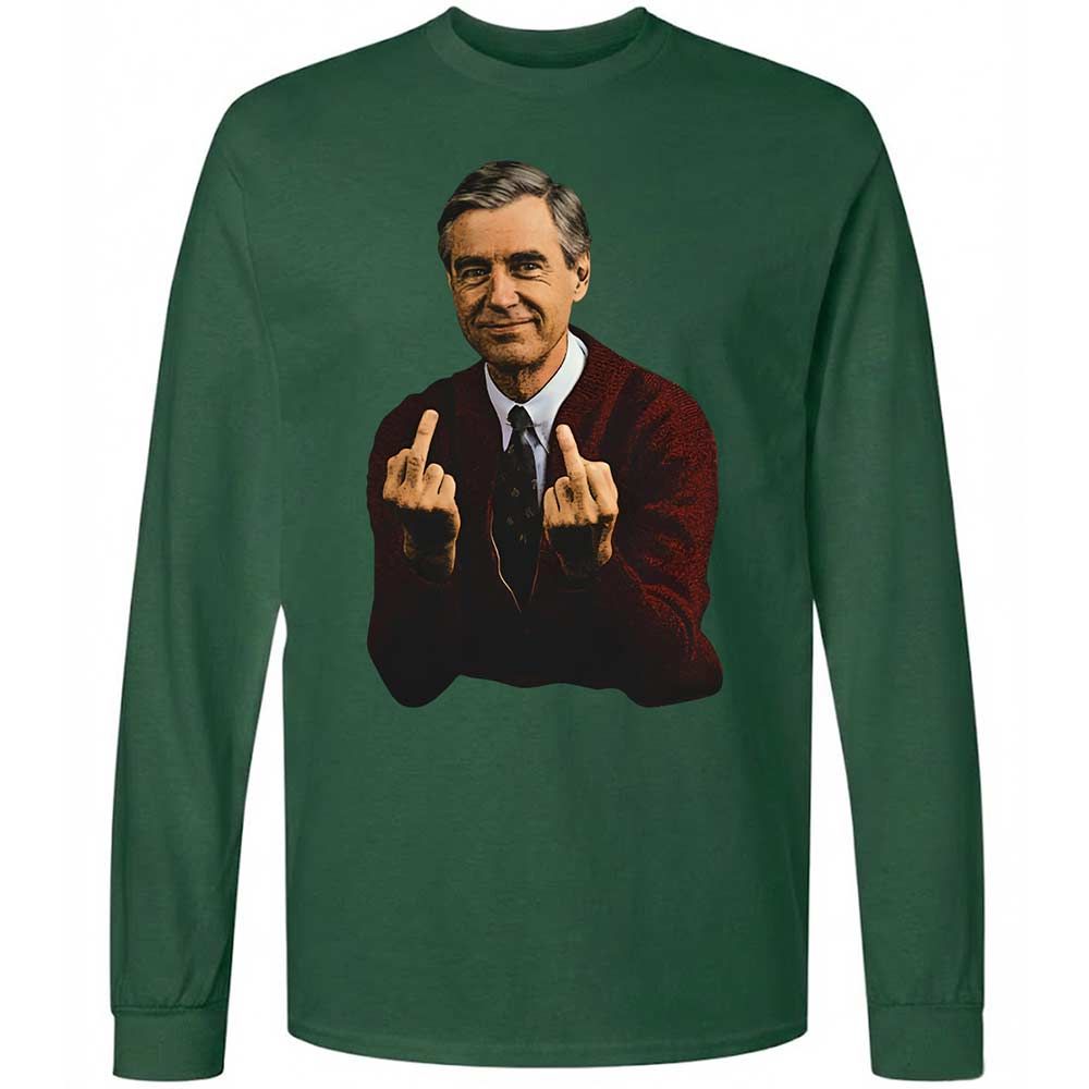 Long Sleeve T-Shirt - BD58P9Y7 - Forest Green - 14