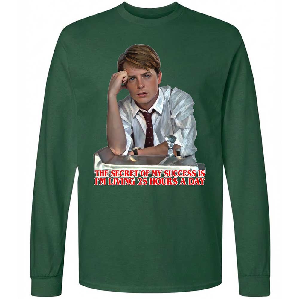 Long Sleeve T-Shirt - 5G84WDS9 - Forest Green - 14