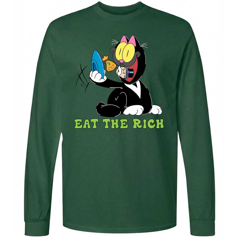 Long Sleeve T-Shirt - P8UPFLYQ - Forest Green - 14
