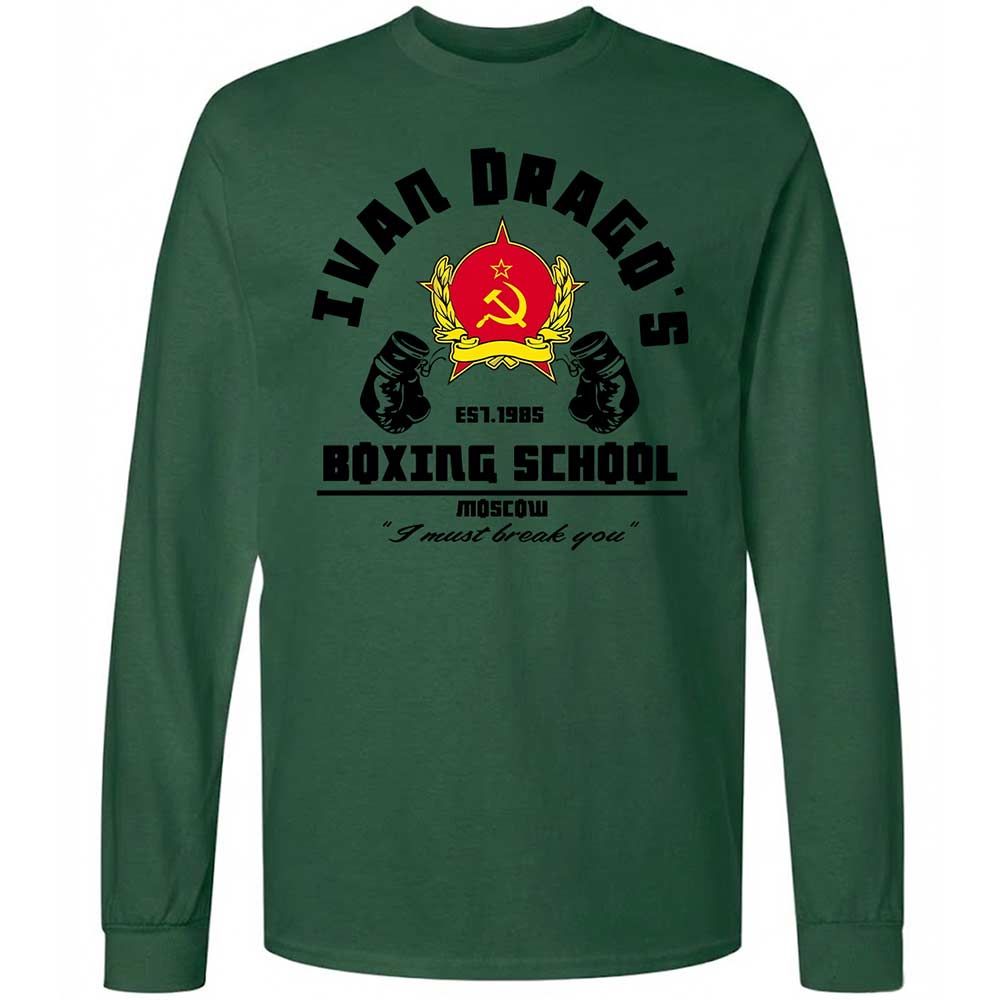Long Sleeve T-Shirt - FLTB3SWM - Forest Green - 14