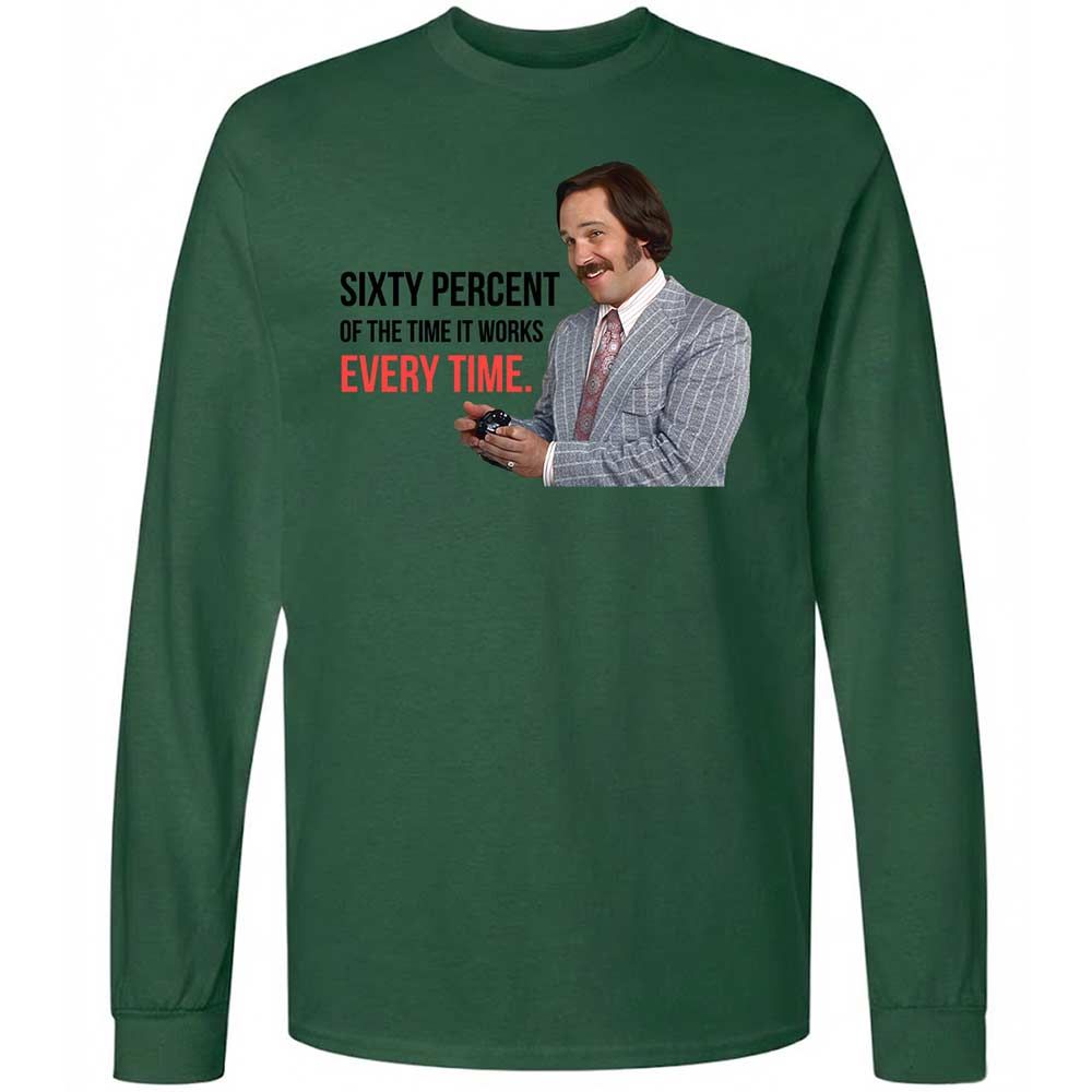 Long Sleeve T-Shirt - PNLNAYS6 - Forest Green - 14