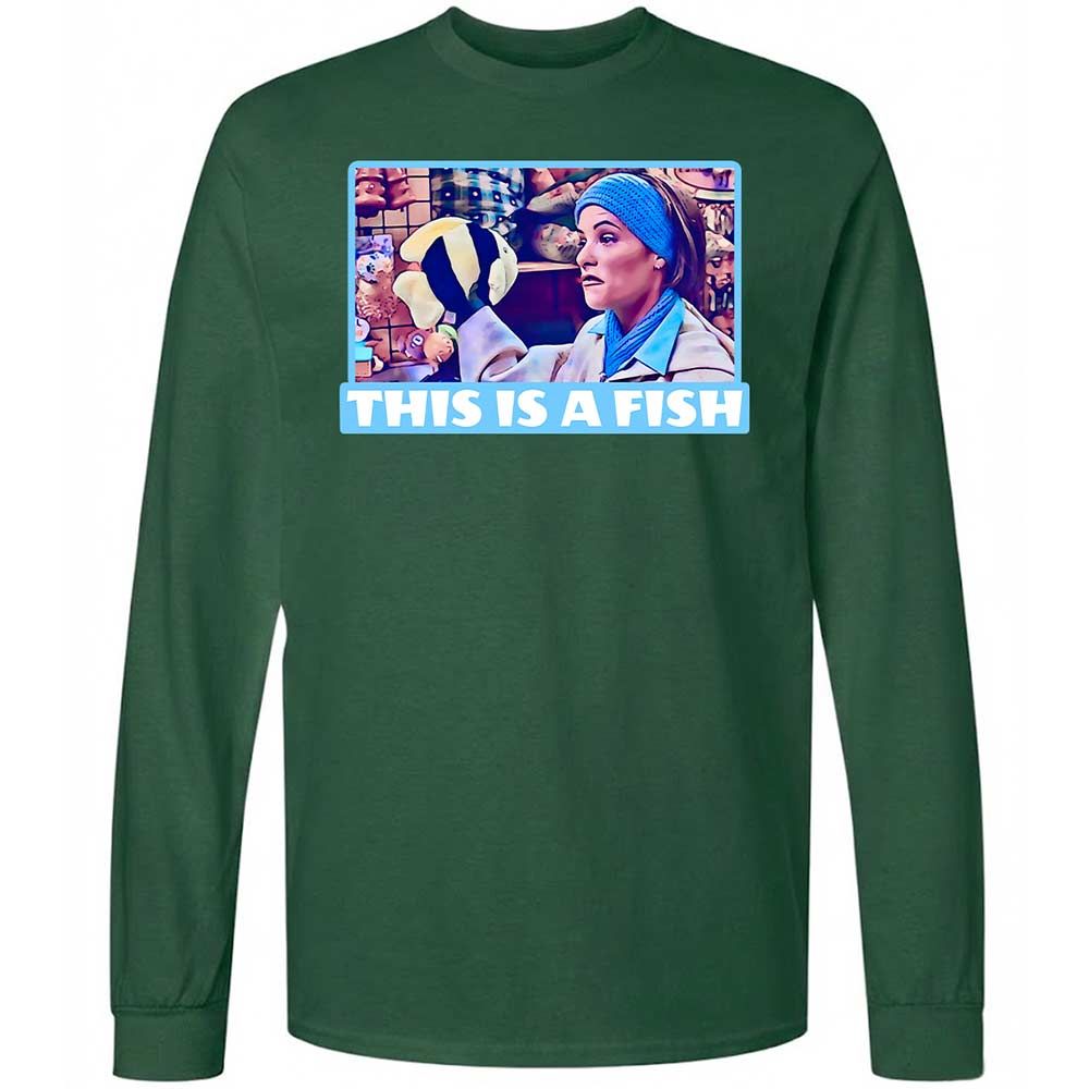 Long Sleeve T-Shirt - 566BMJ8J - Forest Green - 14