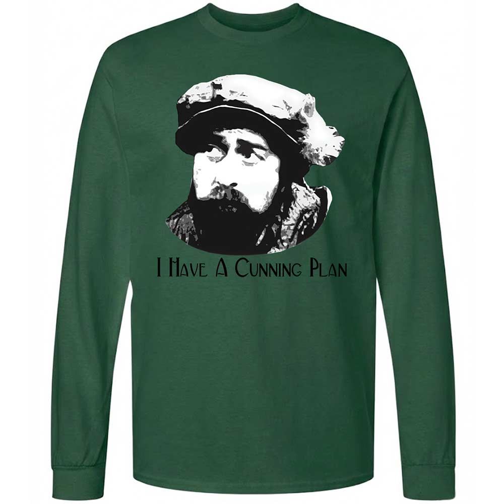 I Have A Cunning Plan - Forest Green - 14