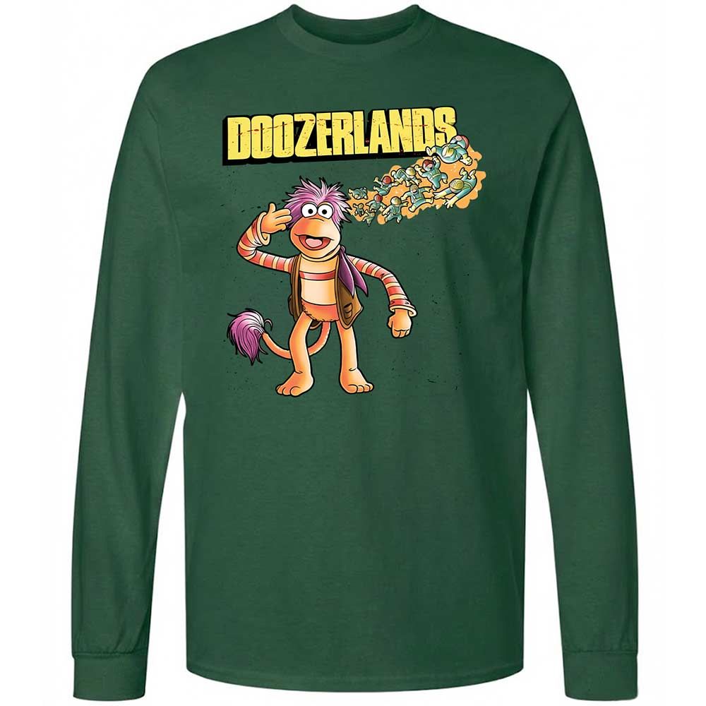 Long Sleeve T-Shirt - 1YBVJLC1 - Forest Green - 14
