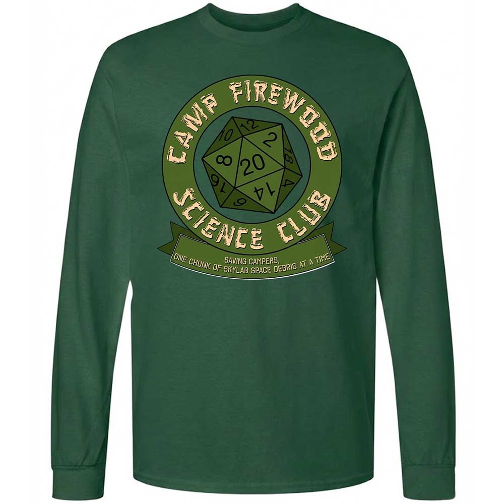Camp Firewood Science Club - Forest Green - 14