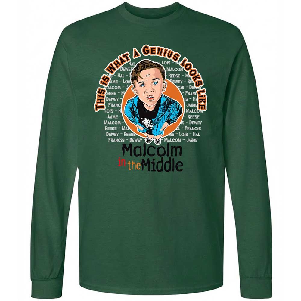 Long Sleeve T-Shirt - JFPY61RU - Forest Green - 14