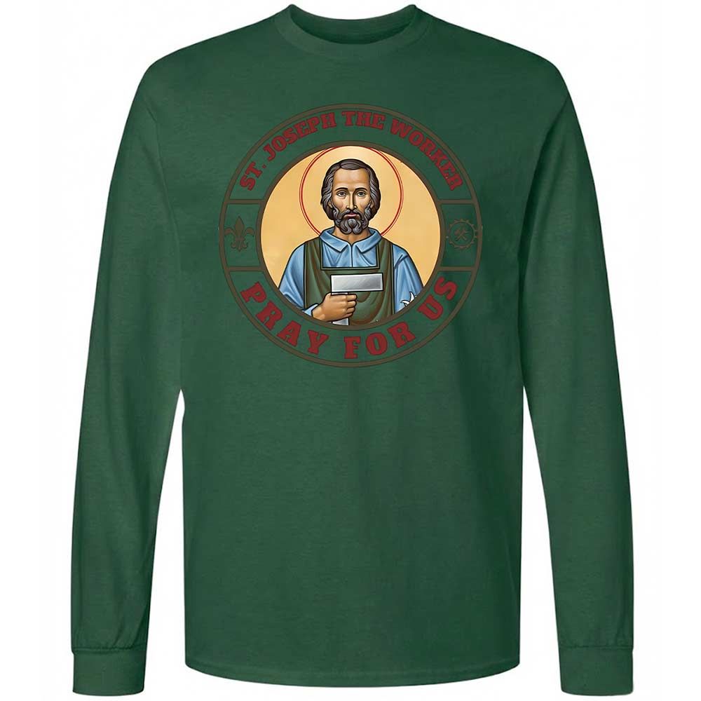 Pray for Us - Forest Green - 14