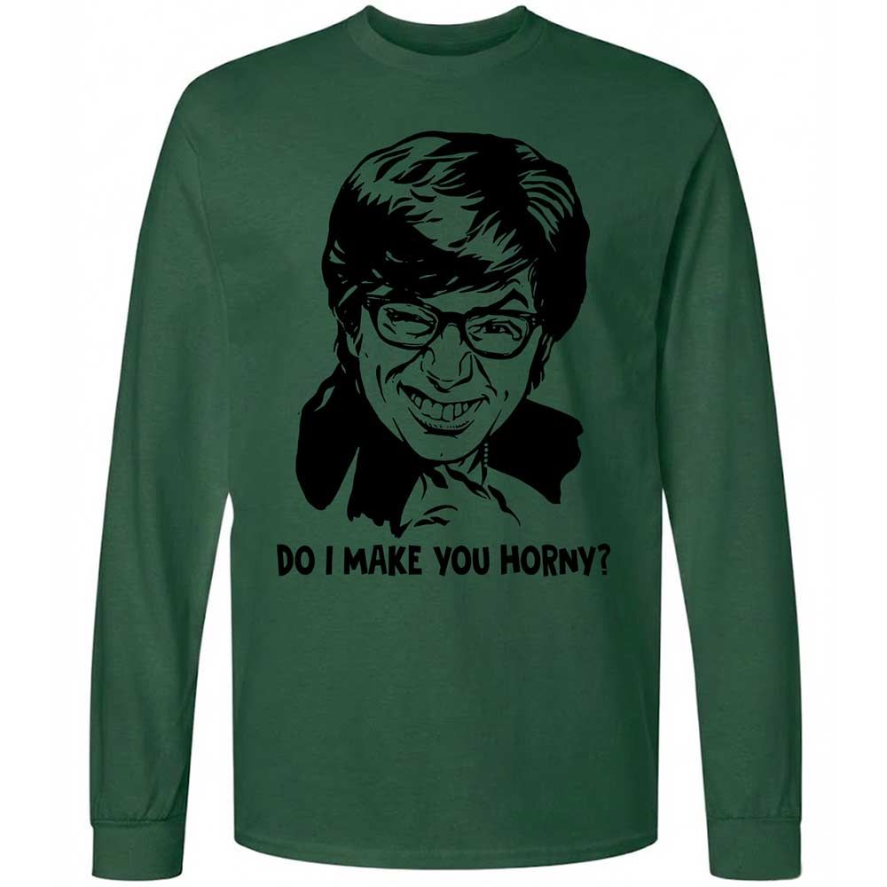 Long Sleeve T-Shirt - KHS69WL7 - Forest Green - 14